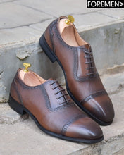 CULLINAN | Cognac Oxfords