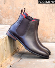 CARDINAL | Coffee Leather Chelsea Boots