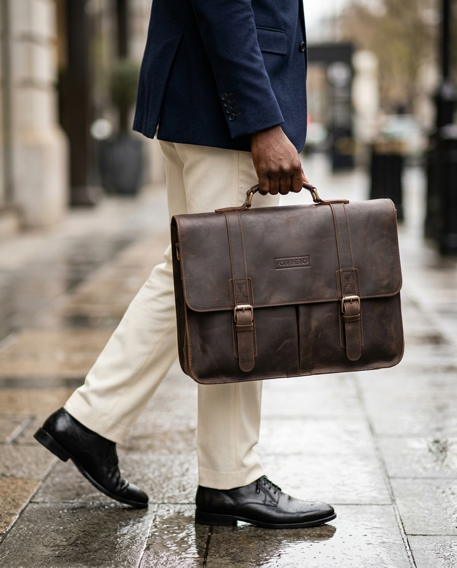 SIR JAMES | Satchel Leather Bag