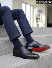 MANSORY | Black Brogue Leather Sole Oxfords