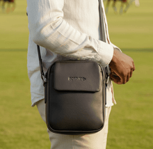 RIO | Black Crossbody Leather Bag
