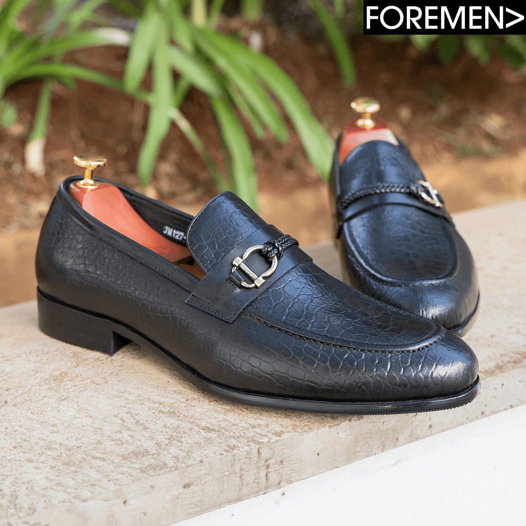 PARISIAN | Black Leather Loafers