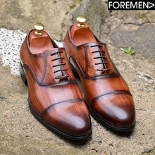 COLLYMORE | Brush Off Brown Oxfords