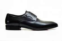MILAN | Black leather derby shoes