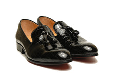 SAINT LUCIA | Black Patent Leather Loafers