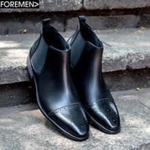 FERRAMI BLACK | Chelsea Boots
