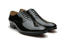 DARSH | Black Patent Leather Oxfords