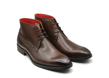 JAMES HILL | Coffee Chukka Boots with matching belt