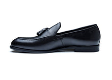 LULAK | Black Braided Tassel Loafers